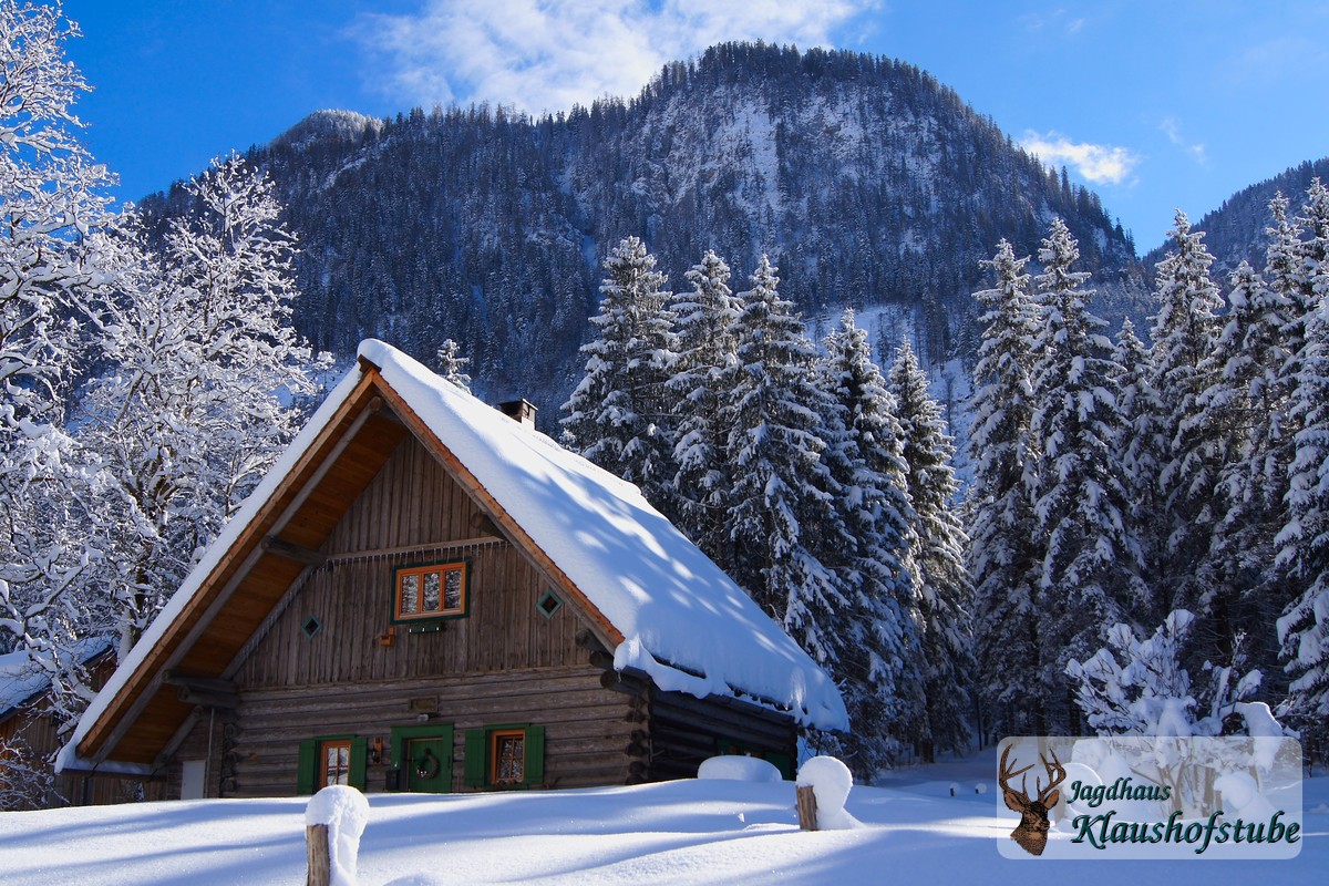 Hütte Winter