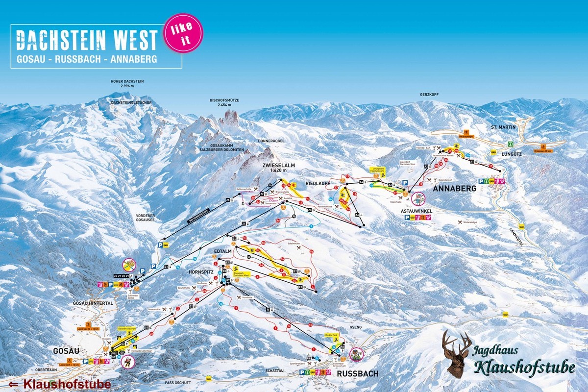 Skigebiet Gosau Dachstein-West