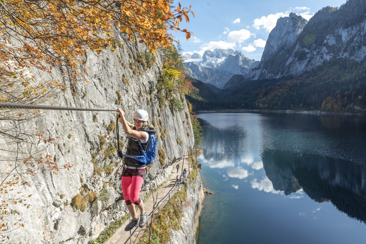 Laserer Alpin Steig Gosausee