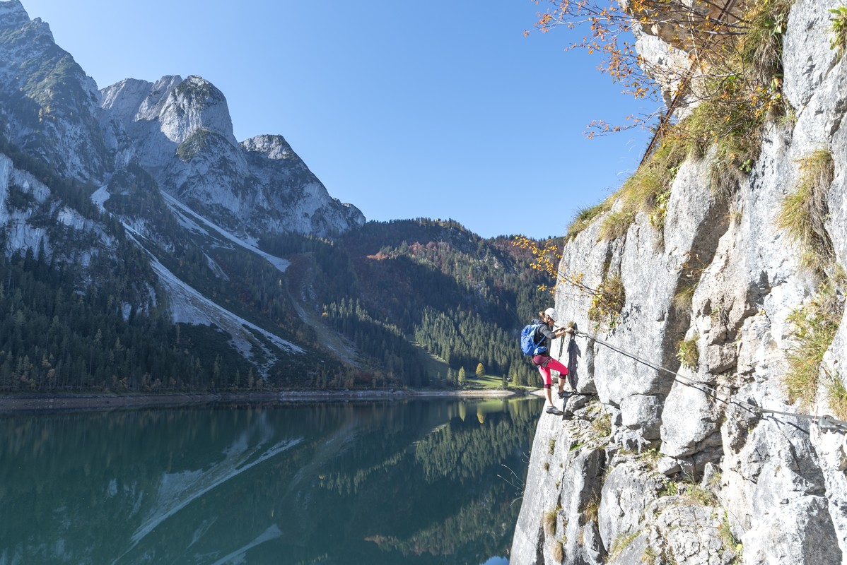 Laserer Alpin Steig Gosausee