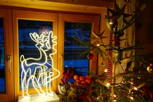 Weihnachtsbild Stube