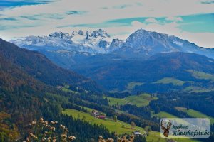 Auf den Gipfeln liegt der erste Schnee - Bergwandergebiet Hornspitz - Zwieselam- Gosaukamm