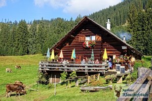 Die Iglmoos-Alm, nur zu Fuß oder mit dem MTB erreichbar